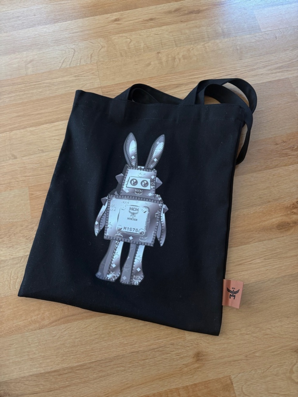 MCM Black Tote Canvas - Picture 3 of 4